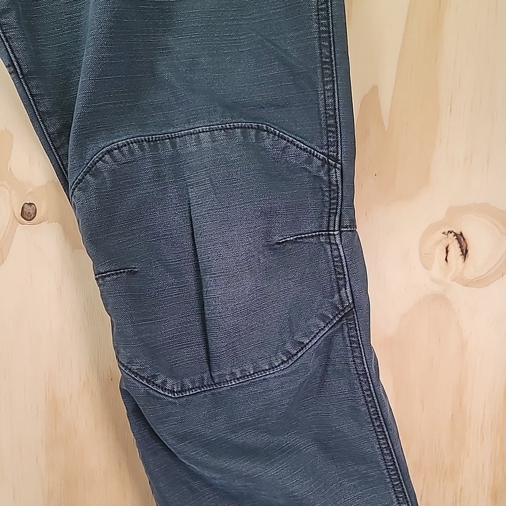 G-Star Raw Jeans 5620 Elwood 3D Regular Mens 34x34‎ Gray Bornite Double Knee NWT - Picture 3 of 16